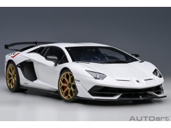 Lamborghini Aventador SVJ 2019 1:18 (Bianco Asopo) - AUTOart