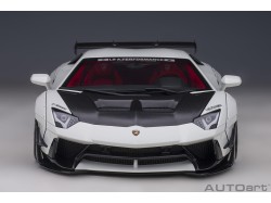 Liberty Walk LB-Works Lamborghini Aventador Limited 1:18 bílá - AUTOart