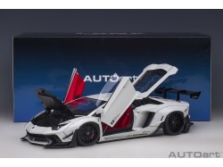 Liberty Walk LB-Works Lamborghini Aventador Limited 1:18 bílá - AUTOart
