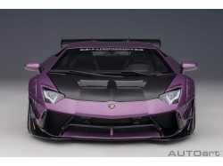 Liberty Walk LB-Works Lamborghini Aventador Limited 1:18 fialová - AUTOart