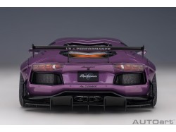 Liberty Walk LB-Works Lamborghini Aventador Limited 1:18 (Viola SE30) - AUTOart