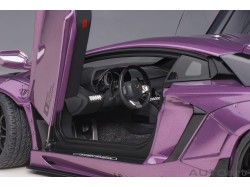 Liberty Walk LB-Works Lamborghini Aventador Limited 1:18 (Viola SE30) - AUTOart