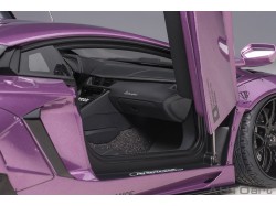Liberty Walk LB-Works Lamborghini Aventador Limited 1:18 (Viola SE30) - AUTOart