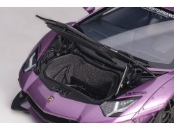 Liberty Walk LB-Works Lamborghini Aventador Limited 1:18 (Viola SE30) - AUTOart