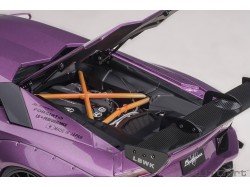 Liberty Walk LB-Works Lamborghini Aventador Limited 1:18 (Viola SE30) - AUTOart
