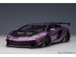 Liberty Walk LB-Works Lamborghini Aventador Limited 1:18 (Viola SE30) - AUTOart