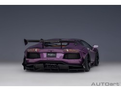 Liberty Walk LB-Works Lamborghini Aventador Limited 1:18 (Viola SE30) - AUTOart
