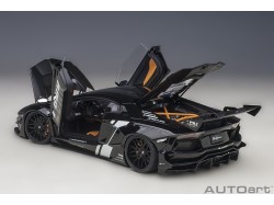 Liberty Walk LB-Works Lamborghini Aventador Limited 1:18 (LBWK Livery) - AUTOart