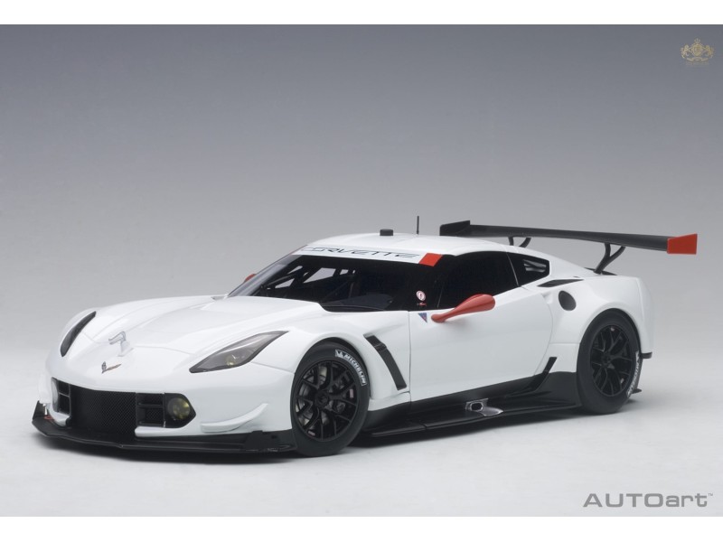 Chevrolet C7.R Plain Body Version 1:18 (White) - AUTOart