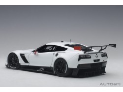 Chevrolet C7.R Plain Body Version 1:18 bílá - AUTOart