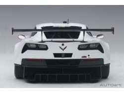 Chevrolet C7.R Plain Body Version 1:18 (White) - AUTOart