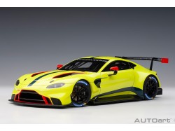 Aston Martin Vantage GTE LE MANS Pro 2018 Presentation Car 1:18 žlutá - AUTOart