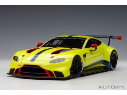 Aston Martin Vantage GTE LE MANS Pro 2018 Presentation Car 1:18 žlutá - AUTOart