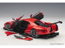 Ford GT LM Plain Body Version 2018 1:18 (Red) - AUTOart