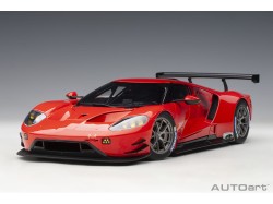 Ford GT LM Plain Body Version 2018 1:18 (Red) - AUTOart