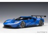 Ford GT LM Plain Body Version 2018 1:18 modrá - AUTOart