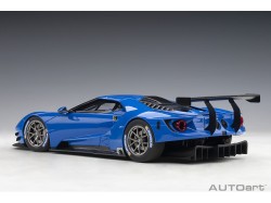 Ford GT LM Plain Body Version 2018 1:18 (Blue) - AUTOart