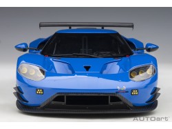 Ford GT LM Plain Body Version 2018 1:18 modrá - AUTOart