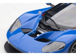 Ford GT LM Plain Body Version 2018 1:18 modrá - AUTOart