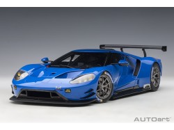 Ford GT LM Plain Body Version 2018 1:18 (Blue) - AUTOart