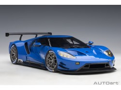 Ford GT LM Plain Body Version 2018 1:18 modrá - AUTOart