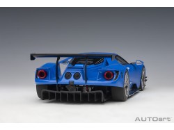 Ford GT LM Plain Body Version 2018 1:18 (Blue) - AUTOart