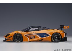 McLaren 720S GT3 2019 n.03 1:18 oranžová - AUTOart