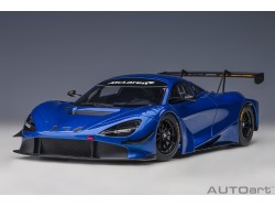 McLaren 720S GT3 2019 1:18 (Azure Blue) - AUTOart