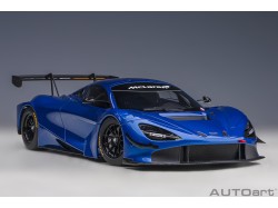 McLaren 720S GT3 2019 1:18 (Azure Blue) - AUTOart