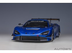 McLaren 720S GT3 2019 1:18 (Azure Blue) - AUTOart