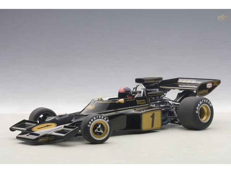 Lotus 72  E 1973 Fittipaldi n.1 s figurkou řidiče 1:18 - AUTOart