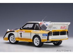 Audi SPORT QUATTRO S1 n.6 RALLY MONTE CARLO 1986 1:18 - AUTOart