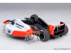 McLaren Honda MP4/6 1991 G.Berger n.2 (with McLaren Logo) 1:18 - AUTOart
