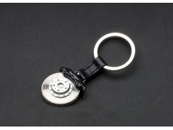 Brake Disc Keychain (6-pots-caliper) (Black) - AUTOart