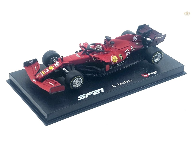 FERRARF1 SF21 SCUDERIA FERRARI MISSION WINNOW N 16 SEASON 2021 1:43 Bb