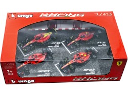 FERRARI - SET F1 4X SF-23 TEAM SCUDERIA FERRARI 1:43 Bburago