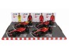 FERRARI - SET F1 4X SF-23 TEAM SCUDERIA FERRARI 1:43 Bburago