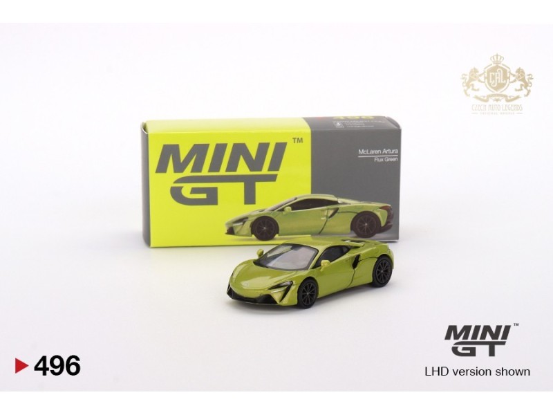 MCLAREN ARTURA FLUX - GREEN - 1:64 - Mini GT