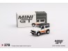 LAND ROVER DEFENDER 90 WAGON - bílá - 1:64 - Mini GT