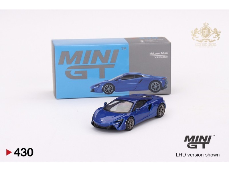 MCLAREN ARTURA VOLCANO - BLUE - 1:64 - Mini GT