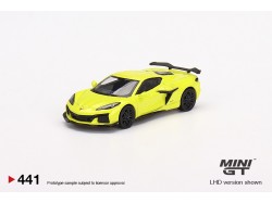 CHEVROLET CORVETTE Z06 2023 - ACCELERATE YELLOW - 1:64 - Mini GT