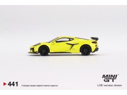 CHEVROLET CORVETTE Z06 2023 - žlutá - 1:64 - Mini GT