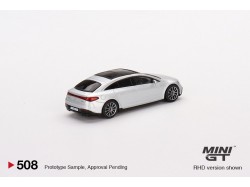 MERCEDES BENZ EQS 580 4MATIC HIGH-TECH - SILVER/BLACK - 1:64 - Mini GT