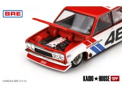 DATSUN 510 PRO STREET BRE510 V2 n.46 - 8 paprsková kola - 1:64 - Kaido House