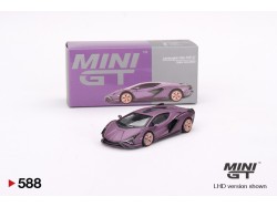 LAMBORGHINI SIAN FKP 37 2023 - fialová - 1:64 - Mini GT