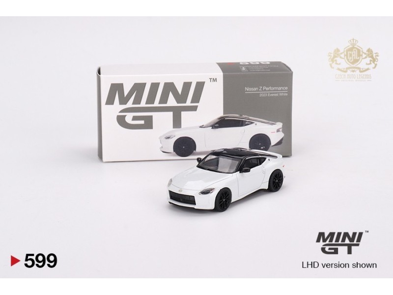 NISSAN Z PERFORMANCE 2023 - bílá - 1:64 - Mini GT