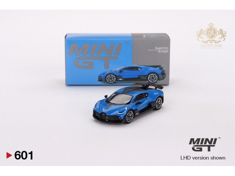 BUGATTI DIVO - BLUE BUGATTI - 1:64 - Mini GT