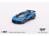 BUGATTI DIVO - BLUE BUGATTI - 1:64 - Mini GT