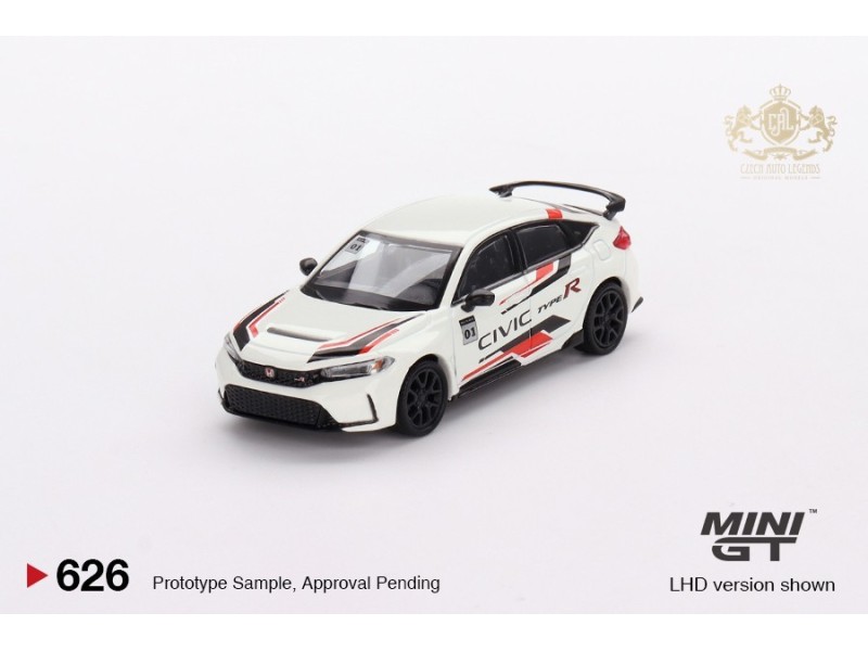 HONDA CIVIC TYPE R *HONDA THANKS DAY VIETNAM* 2023 - bílá/červená/černá - 1:64 - Mini GT