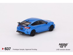 HONDA CIVIC TYPE R BOOST 2023 - BLUE PEARL - 1:64 - Mini GT